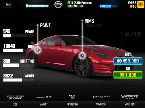 The best cars in CSR Racing 2, in every tier .